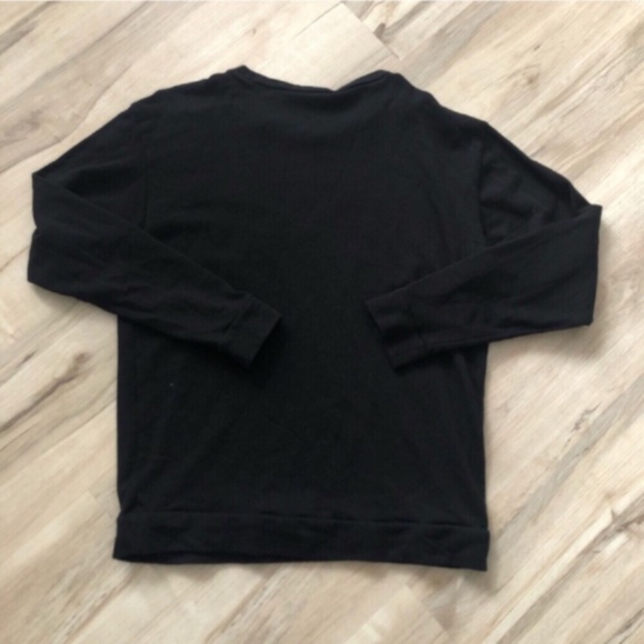 Plaid PINK Label Black Victorias Secret Lightweight Crewneck Holiday Sweater - Picture 2 of 3